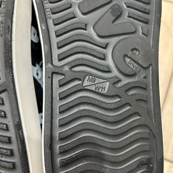 Disney Parks Native Jefferson Mickey Mouse Black Slip On Shoes Slides Unisex W11 - Picture 5 of 5